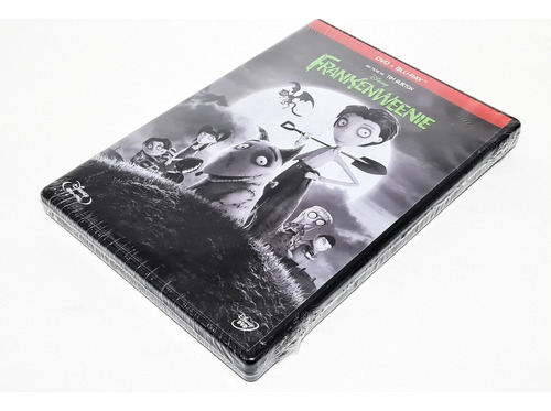 Dvd Frankenweenie + Blu Ray 2 Discos Lacrado Tim Burton Tk0f