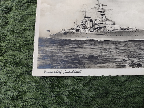 Alemania Postal Acorazado Bolsillo, Panzerschiff Deutschland