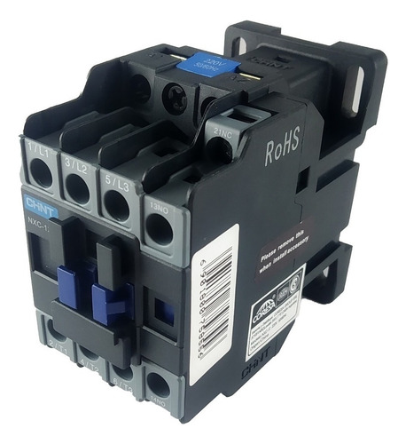 Contactor 12a Trifásico + 1 Na +1 Nc Aux. Bobina 380v Chint