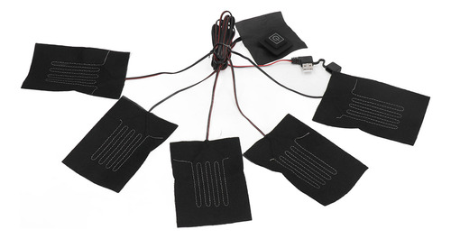 Chaleco Térmico Eléctrico Compuesto Impermeable De Tela