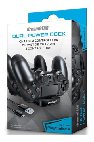 Ps4 Base De Carga Doble Para Control Dualshock