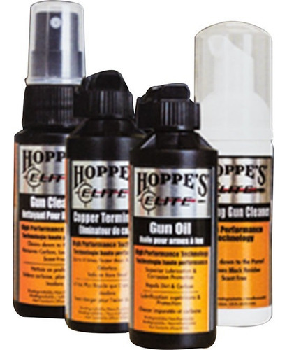 Kit Limpieza Y Lubricante Para Armas Tope Gama Hoppes Elite