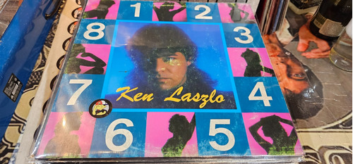 Ken Laszlo 1 2 3 4 5 6 7 8 Vinilo Maxi Italy 1987 Muy Bueno