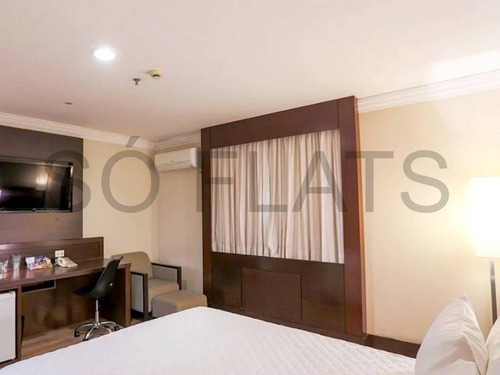 Imagem 7 de 15 de Flat No Campo Belo Moradia E Investimento - Sf148