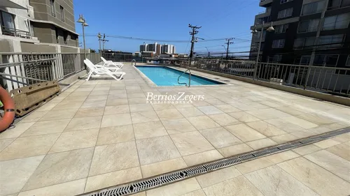 Departamento En Venta En Antofagasta De 1 Dorm. Vista Al Mar