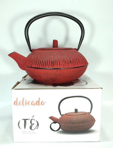 Tetera Pava De Hierro Fundido