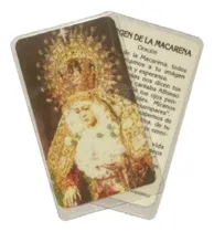 Comprar Estampa Plastificada Virgen Macarena Oracion X 10 Pai Joao