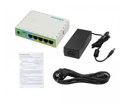 Conectividad Switch Router Mikrotik Hex-poe-lite Mikrotik L4