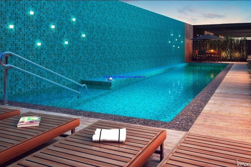Imagem 3 de 27 de Apartamento Studio 26m², 01 Dormitório E 01 Banheiro. Condomínio Com Portaria, Segurança 24hrs, Piscina, Salão De Festa, Churrasqueira, Jardim, - 21010802 - 68988525