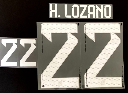 Nombre/número Lozano 22 Selección México Mundial 2022 Local