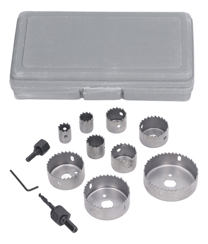 Kit De Sierra Perforadora Bimetálica, Juego De 12 Brocas De