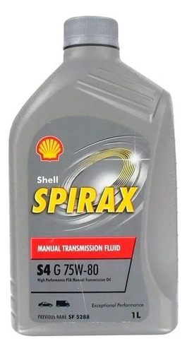 Aceite Caja Manual Shell Spirax S4 75w80 1 Litro