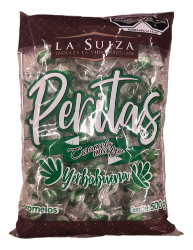 Caramelos Peritas De Yerbabuena 500 G La Suiza