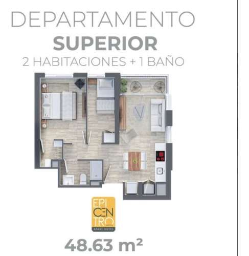 Excelentes Departamentos Estudio En Centro De Temu...