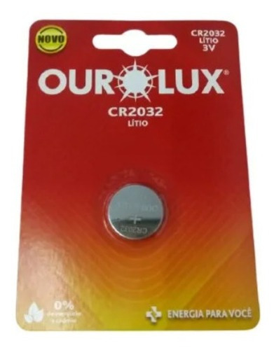 Bateria Cr 2032 Ourolux P/ Controle Remoto Ppa Zap / Zap Pop