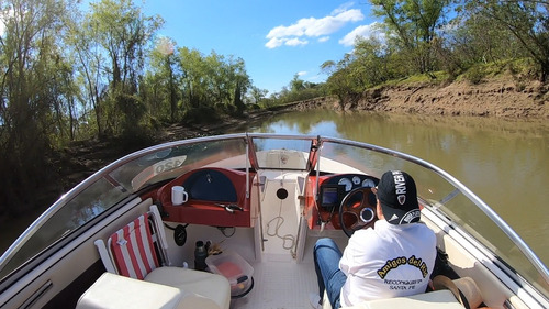 Lancha Casco Sirena 175 Motor Suzuki 140 Hp Único Usuario