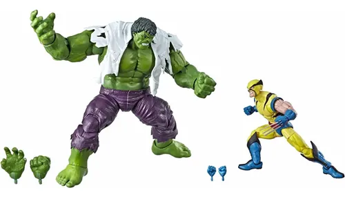 Marvel legend80周年 ウルヴァリン & ハルク Wolverine Vs Hulk: 80 anos da Marvel - Marvel Legends | MercadoLivre