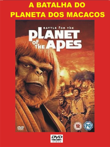 Dvd - A Batalha Do Planeta Dos Macacos - 1974