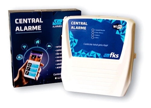 Central Alarme Residencial Wifi  Via Aplicativo E Sensores