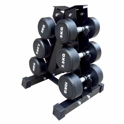 Estantería 3 Niveles Mancuernas Dumbbell Rack Impoplanet