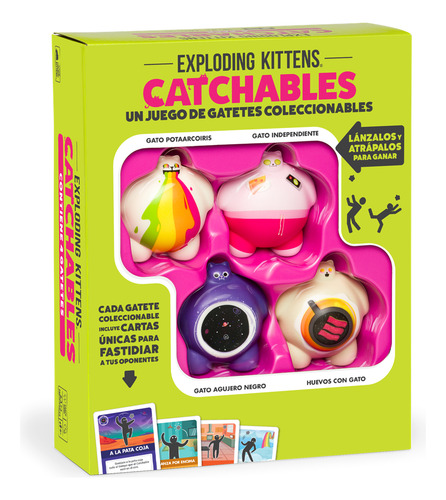 Exploding Kittens Catchables Core Pack En Español / Diverti
