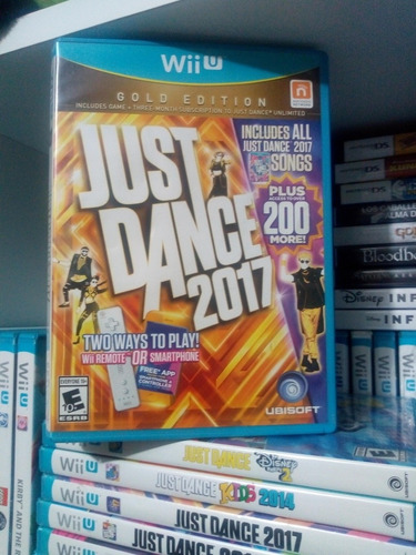 Juego Para Nintendo Wii U Just Dance 2017 Gold Edition Wiiu 