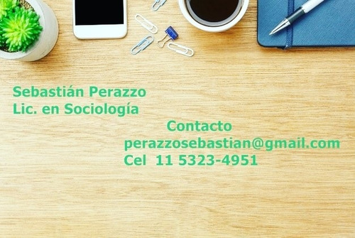 Imagen 4 de 6 de Clases Particulares Y Trabajos Ciencias Sociales Sociología