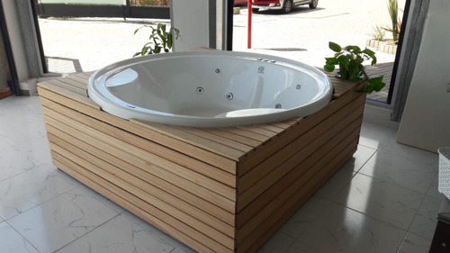 Imagen 7 de 10 de Minipiscina Jacuzzi Circular 180 Acrílico Acrildur