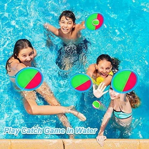 Ayeboovi Juego De Lanzar Y Atrapar Pelotas, Juguetes Al Aire