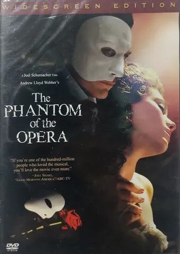 Dvd The Phantom Of Opera Widescreen Edition Importado Lacrad ...
