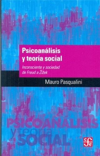 Psicoanalisis Y Teoria Social - Pasqualini Mario (libro)