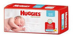 Pañal Huggies Rn X102 Pañales + Oleo + Paños De Algodon