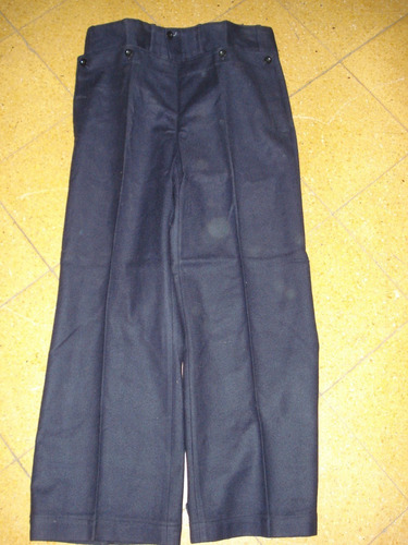 Pantalón Marinero De Abrigo Con Tapa, Armada Argentina.