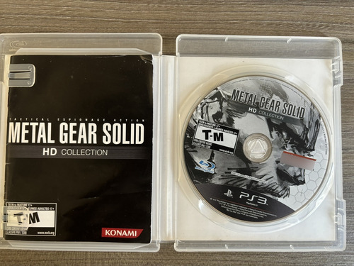 Metal Gear Solid Hd Collection Ps3 Leia Descrição (Usado)