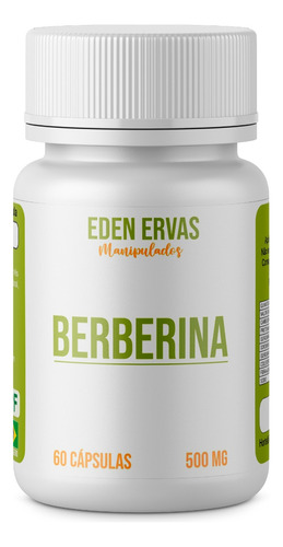 Berberina ( Phellodendron Amurense ) - 60 Cáps 500 Mg 1 Pote