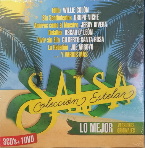 Salsa Coleccion Estelar 3cds + Dvd | MercadoLibre