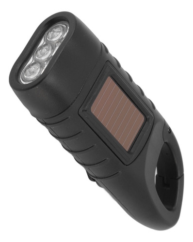 Linterna Led De Manivela Con Energía Solar