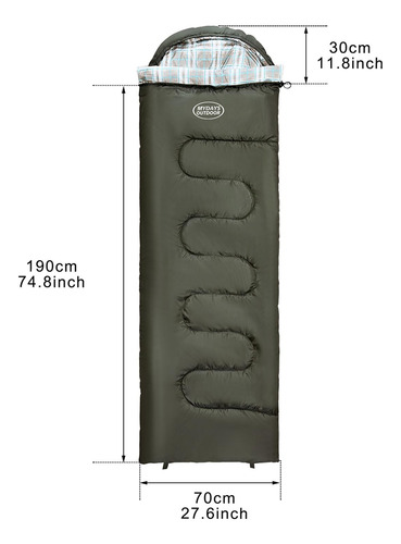 Saco De Dormir Carpa Impermeable Colchoneta Transpirable