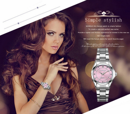 Reloj De Dama De Diamante,reloj De Mujer De Moda Impermeable