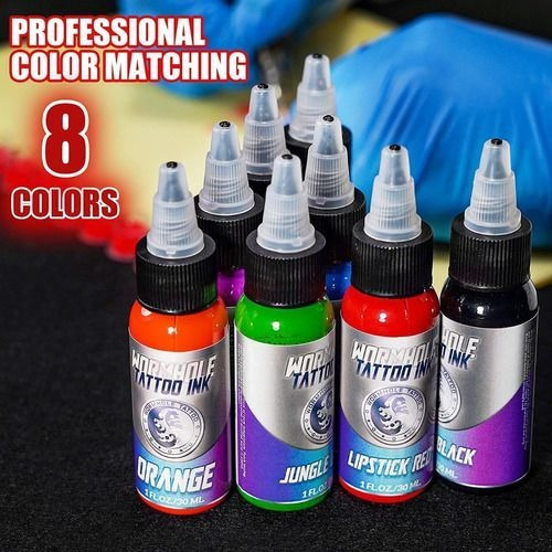 Imagen 4 de 5 de Kit Para Tatuajes Profesional Y Accesorios