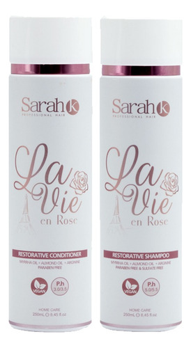 Shampoo Y Acondicionador Sk La Vie En Rose 250ml