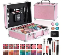 Comprar Maleta De Maquillaje Para Niñas Rosa Sombras Labiales