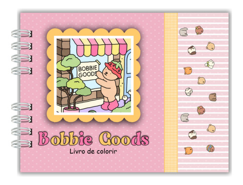 Livro De Colorir Bobbie Goods Nova Capa -50 Pg