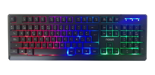 Teclado Gamer Tradicional Retroiluminado Reforzado Ramos