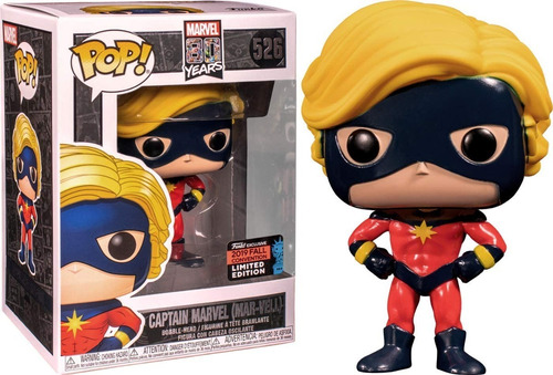 Funko Pop Marvel 80 Years Captain Marvel 526 Limited Edition