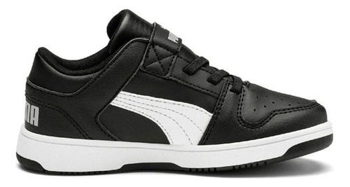 Tenis Puma Rebound Lay-up Lo V Negro Niños 370492-02