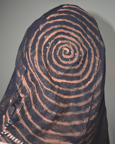 Imagen 4 de 5 de Mascara Uzumaki Spiral Blue Donda Facemask Kanye West Sp4
