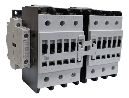 Kit Contator Qta C/ Intertrav Cwm95 220v + 2 Blocos Laterais