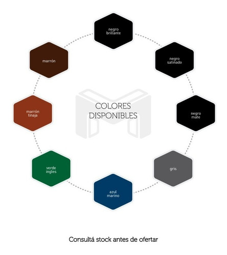Imagen 3 de 6 de Esmalte Sintético Polacrin Triple Acción Negro Colores | 4lt