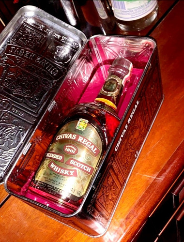 Whisky Chivas Regal 12 Anos Guardado 30 Anos Lacrado Lata